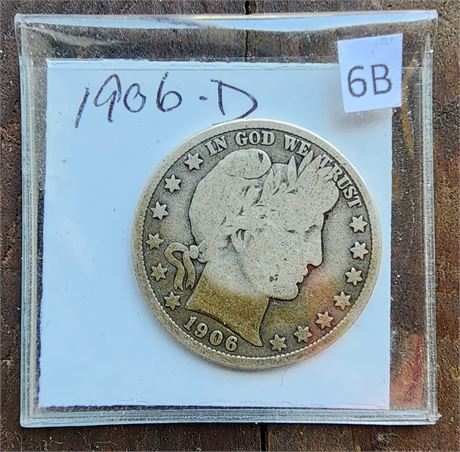 1906-D Half Dollar