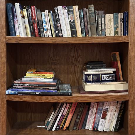 Bookshelf Cleanout (Bottom 3 Shelves)