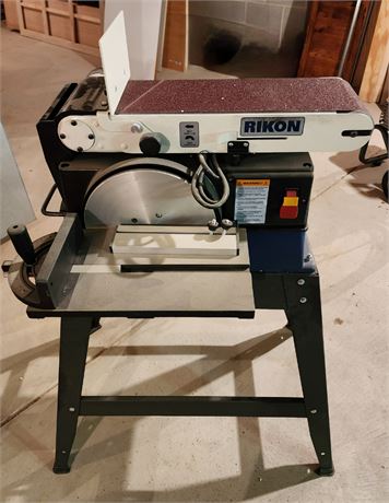 *LIke New* Rikon 6" x 48" Belt & 10" Disc Sander