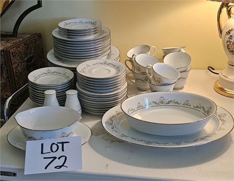 Noritake "Early Spring" China Set Over 50 Pieces