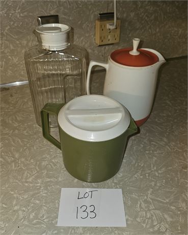 Vintage Thermos Pitcher, Rubbermaid & More