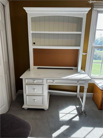 Young American Furniture White Student Desk