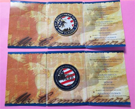 National Guard "My Commitment To You, Our Pledge" Coins
