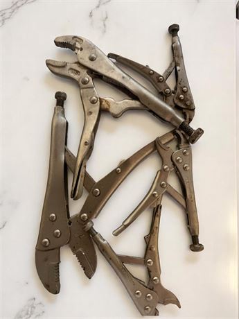 Vise Grip Tool Lot