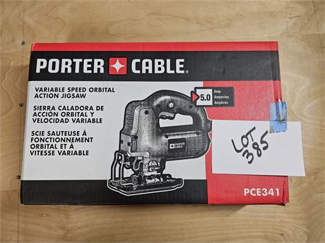 Porter Cable Variable Speed Orbital Jigsaw