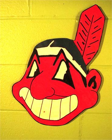 Chief Wahoo Sign