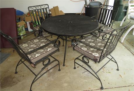 Metal Patio Set