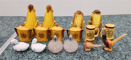 Assorted Salt & Pepper Shakers