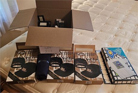 Mixed Phillip & Morris Tobacco Promo's- Caps, T-Shirts & More