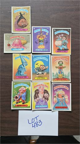 1986,87,88 Garbage Pail Kids Topps Trading Cards