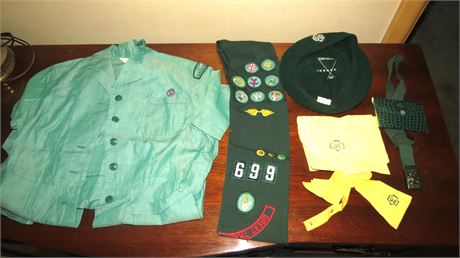 Vintage Girl Scout Uniform