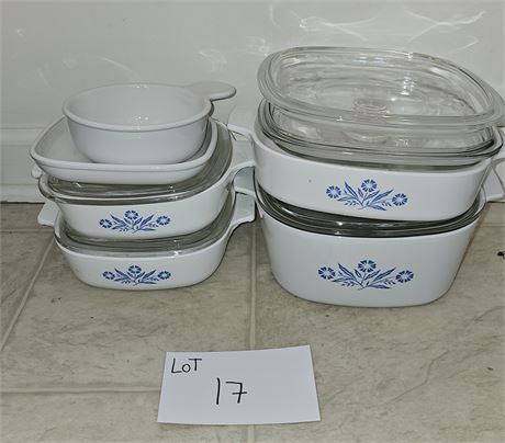 Corning Bakeware Mixed Sizes