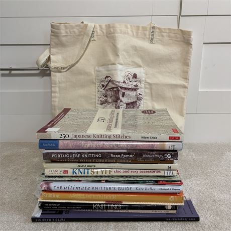 Assorted Knitting Related Books