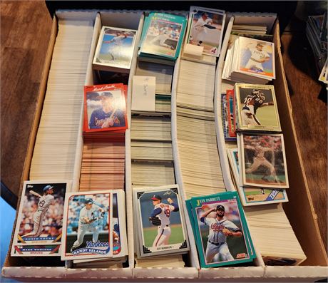 Large Box of Baseball Cards