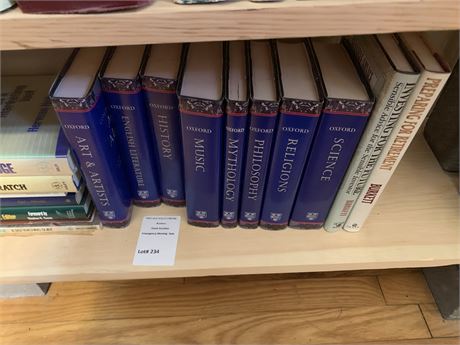 Oxford Book Lot - Science, Philosophy, Music, Mythology, Religions, English Lit