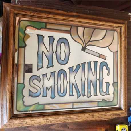 NO Smoking Bar Picture/Mirror