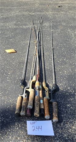 Mixed Fishing Pole Lot