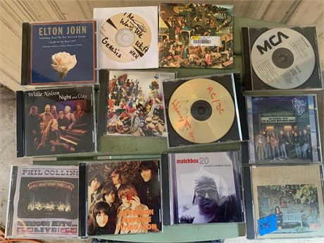 CD Lot Of 11 Phill Collins Willie Nelson Genesis AC/DC Matchbox 20