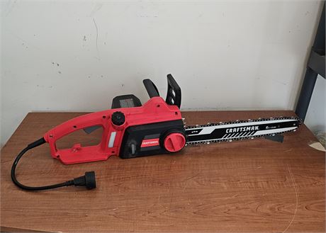 Craftsman Electric 16in. Chainsaw w/ Extension Cord
