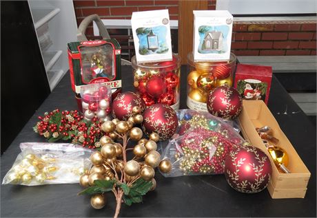 Assorted Christmas Decorations