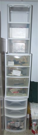 Storage Drawers & Contents