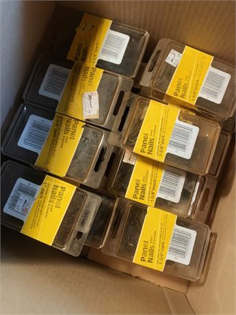 Dark 1-5/8 Inch Panel Nail Lot