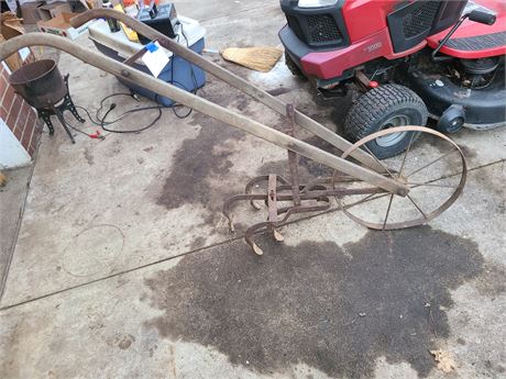 Antique Wood Plow