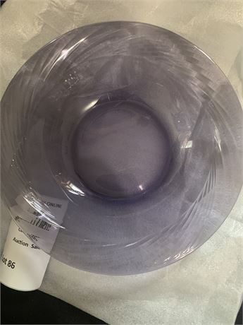 Pyrex Amethyst Glass Dish Set - 1 Platter, 7 Plates, 6 Bowls