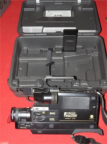 Minolta Master VHS Camcorder