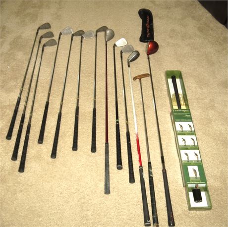 Assorted Golf Clubs