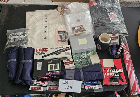 Mixed Phillip & Morris Advertising Lot- Virginia Slim T-Shirt, T-Shirts,Cassette