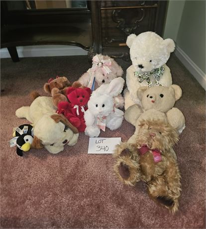 Mixed Box Of Plush Toys