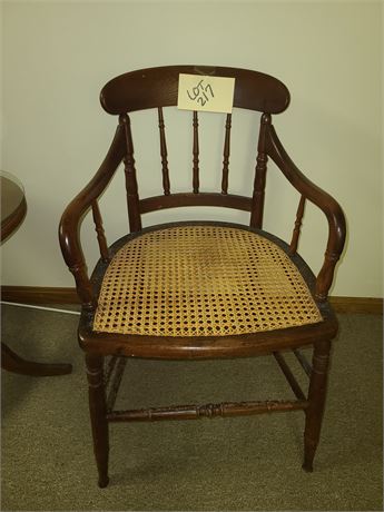 Antique Cane Chair