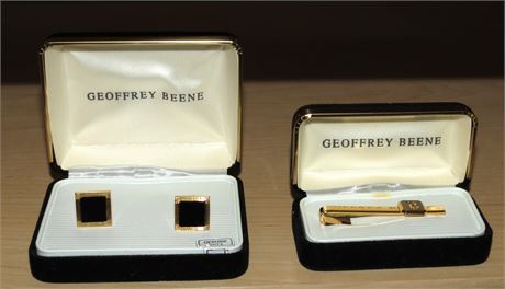 Geoffrey Beene Cuff Links, Tie Bars