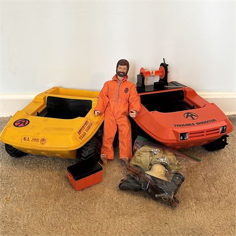 Vintage G.I. Joe Adventure Team Vehicles and MORE!!