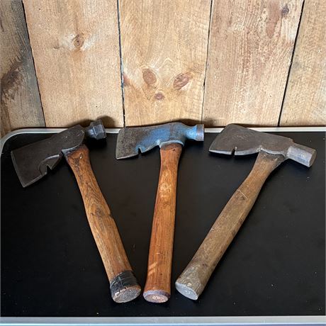 Collection of Vintage Carpenters Hatchets