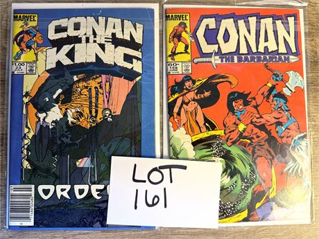 Conan The King / Conan The Barbarian Comic Book Lot