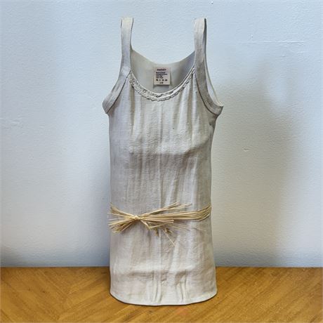 Michael Harvey Ceramic Tank Top Vase - 17"T