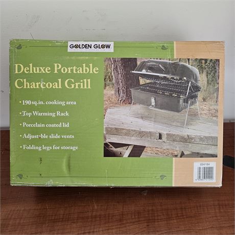 *NIB* Portable Charcoal Grill