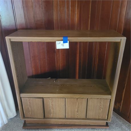 Wood Entertainment Center