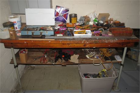 Workbench Cleanout: Tools, Hardware