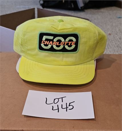 Mixed Racing Ball Caps- Charlotte 500, Winston Cup & Indianapolis Speedway