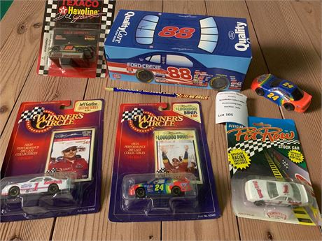 Winner's Circle Jeff Gordan/Baby Ruth Collectible Cars, Pencil, Dale Jarrett Car