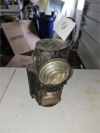 St. Louise RR Lantern Handlan Converted Electric