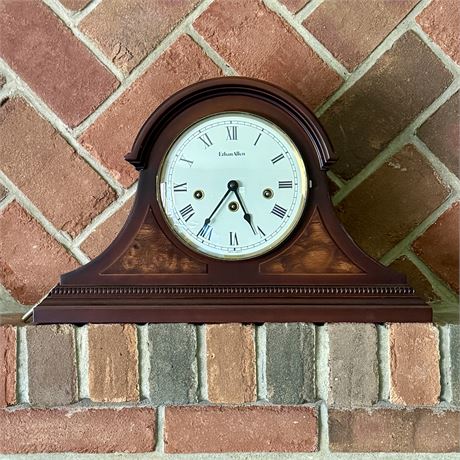 Ethan Allen Westminster Chime Mantel Clock w/ Key