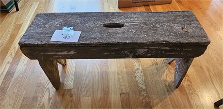 Antique Wood Bench