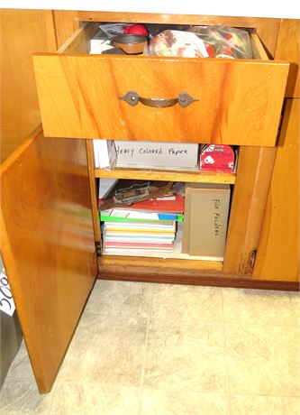 Drawer, Cabinet Cleanout