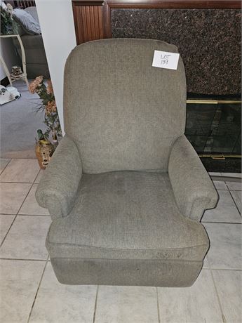 Earthtone Beige Recliner – Matching/Companion Piece to 138