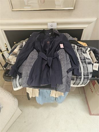Ladies Box Full of Mixed Clothing - Some NWT's & Like New - Many Designer Labels