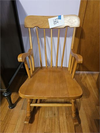 Childs Wood Rocking Chair